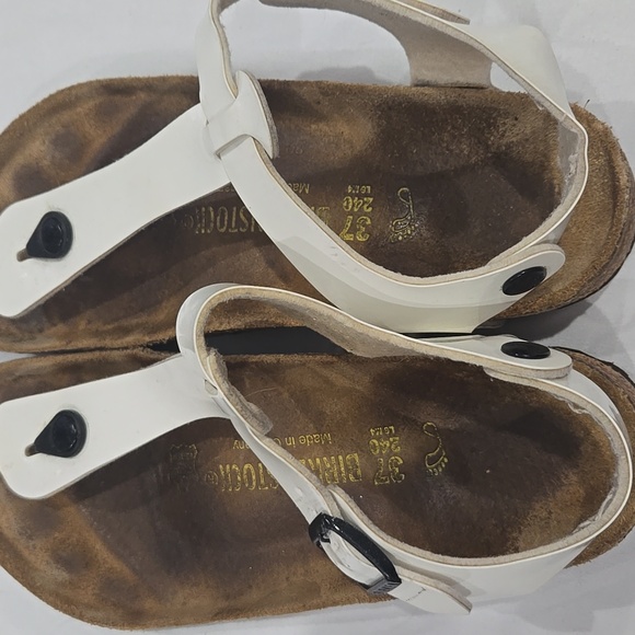 Birkenstock Kairo White Sandals Size 37 - Picture 2 of 9